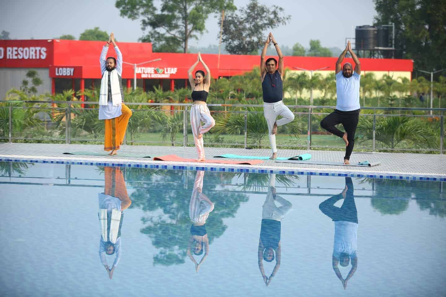 Outdoor Yoga Practice